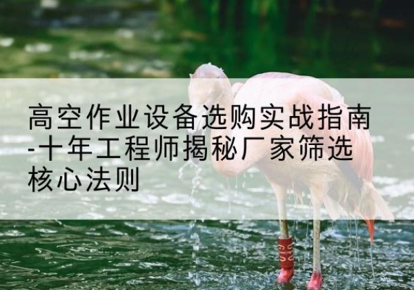 阿克陶剪叉式升降机厂家-高空作业设备选购实战指南-十年工程师揭秘厂家筛选核心法则